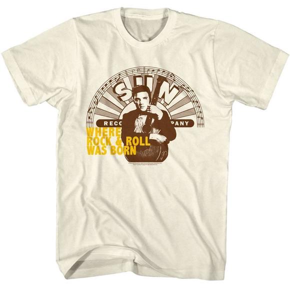 Elvis Presley Where Rock  Roll Was Born Unisex T Shirt - Picture 1 of 4